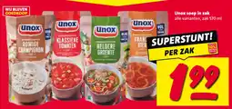 Nettorama Unox soep in zak aanbieding