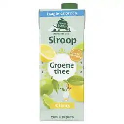 Dekamarkt Van de Boom Groene thee citrus siroop aanbieding