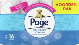 Dekamarkt Page Toiletpapier compleet schoon aanbieding