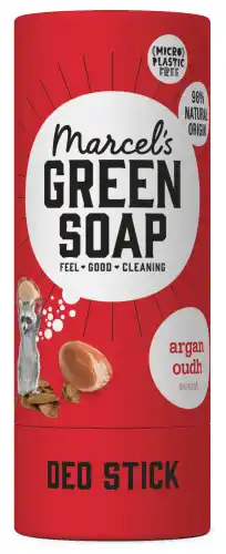 Dekamarkt Marcel's Green Soap Deo stick argan oudh aanbieding