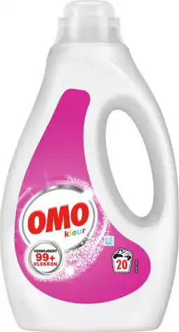 Dekamarkt Omo Vloeibaar wasmiddel kleur 20 wasbeurten aanbieding
