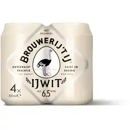 Dekamarkt Brouwerij 't IJ Ijwit 4x33cl aanbieding