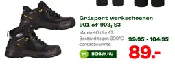 Welkoop Grisport werkschoenen 901 of 903, S3 aanbieding