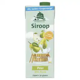 Dekamarkt Van de Boom Siroop 0% peer aanbieding