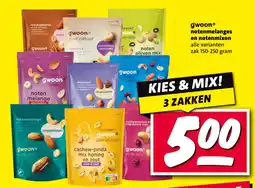 Nettorama notenmelanges en notenmixen aanbieding
