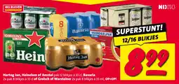 Nettorama Hertog jan, heineken of amstel aanbieding