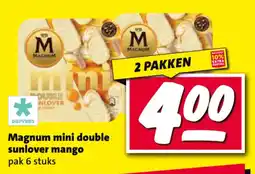 Nettorama Magnum mini double sunlover mango aanbieding