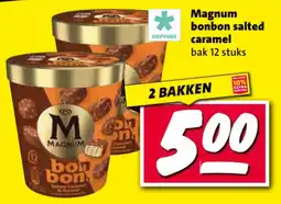 Nettorama Magnum bonbon salted caramel aanbieding