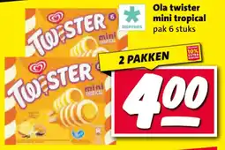 Nettorama Ola twister mini tropical aanbieding