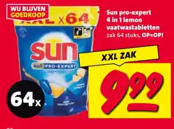 Nettorama Sun pro-expert vaatwastabletten aanbieding