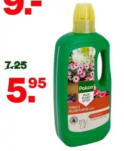 Welkoop Pokon terras & balkon planten voeding aanbieding