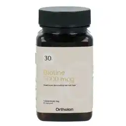 De Online Drogist Ortholon Biotine 5000mcg Capsules aanbieding