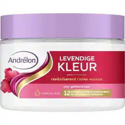 De Online Drogist Andrelon Haarmasker Levendige Kleur aanbieding