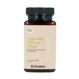 De Online Drogist Ortholon Algenolie Omega 3 Softgels aanbieding