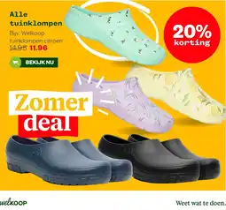 Welkoop Welkoop tuinklompen aanbieding