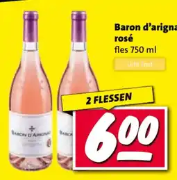 Nettorama Baron d'arignac rosé aanbieding