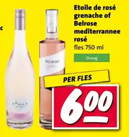 Nettorama Etoile de rosé grenache of belrose mediterrannee rosé aanbieding