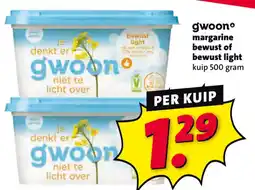 Nettorama gwoon margarine aanbieding
