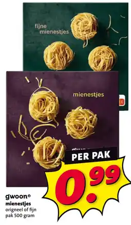Nettorama mienestjes aanbieding