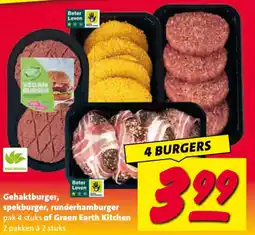 Nettorama Gehaktburger, spekburger, runderhamburger aanbieding
