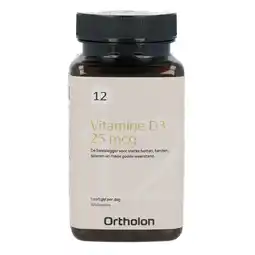 De Online Drogist Ortholon Vitamine D3 Softgels aanbieding