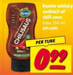 Nettorama Remia whisky cocktail of chili saus aanbieding
