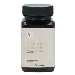 De Online Drogist Ortholon Vitamine C Zuurvrij Capsules aanbieding