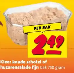 Nettorama Kleer koude schotel of huzarensalade fijn aanbieding