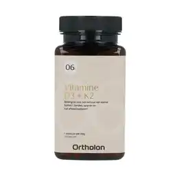 De Online Drogist Ortholon Vitamine D3 & K2 Capsules aanbieding