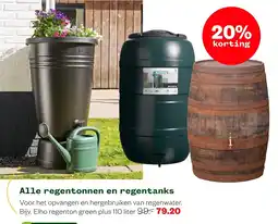 Welkoop Elho regenton green plus 110 liter aanbieding