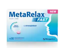 De Online Drogist Metagenics MetaRelax Fast Kauwtabletten 30KTB aanbieding