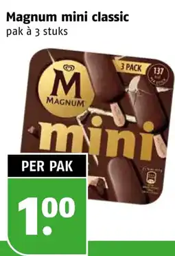Poiesz Magnum mini classic aanbieding