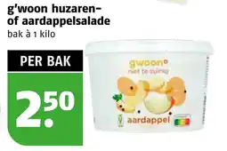Poiesz g'woon huzaren- of aardappelsalade aanbieding