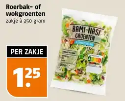 Poiesz Bami-nasi groenten aanbieding