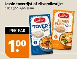 Poiesz Lassie toverrijst of zilvervliesrijst aanbieding