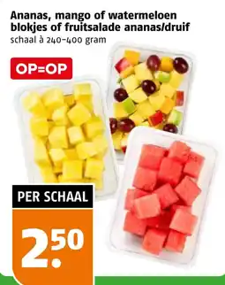 Poiesz Ananas, mango of watermeloen aanbieding