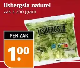 Poiesz IJsbergsla naturel aanbieding