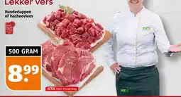 Poiesz Runderlappen of hacheevlees aanbieding