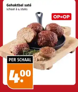 Poiesz Gehaktbal saté aanbieding