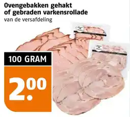 Poiesz Ovengebakken gehakt of gebraden varkensrollade aanbieding