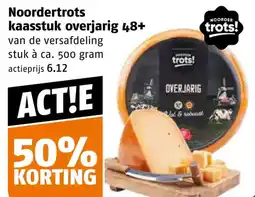 Poiesz Noordertrots kaasstuk overjarig 48+ aanbieding