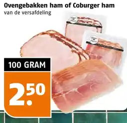 Poiesz Ovengebakken ham of Coburger ham aanbieding