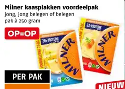 Poiesz Milner kaasplakken voordeelpak aanbieding