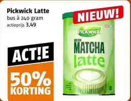 Poiesz Pickwick Latte aanbieding