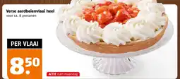 Poiesz Verse aardbeienvlaai heel aanbieding