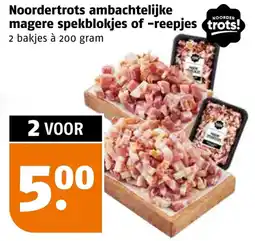 Poiesz Noordertrots ambachtelijke magere spek aanbieding