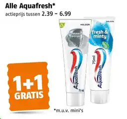 Poiesz Alle Aquafresh* aanbieding