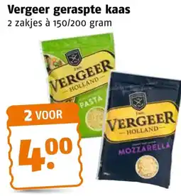 Poiesz Vergeer geraspte kaas aanbieding