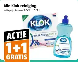 Poiesz Alle KloK reiniging aanbieding