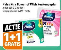 Poiesz Nalys Xtra Power of Wish keukenpapier aanbieding